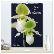 Cover-Bild zum Titel 'Freude an Orchideen (hochwertiger Premium Wandkalender 2026 DIN A2 hoch), Kunstdruck in Hochglanz' von 'Gisela Kruse'
