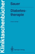 Cover-Bild zum Titel 'Diabetestherapie' von 'Heinrich Sauer'