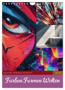 Cover-Bild zum Titel 'Farben Formen Welten (Wandkalender 2026 DIN A4 hoch), CALVENDO Monatskalender' von 'Steffen Gierok-Latniak'