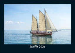 Cover-Bild zum Titel 'Schiffe 2026 Fotokalender DIN A5' von 'Tobias Becker'