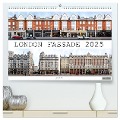 London Fassade 2025 (hochwertiger Premium Wandkalender 2025 DIN A2 quer), Kunstdruck in Hochglanz - Jörg Rom