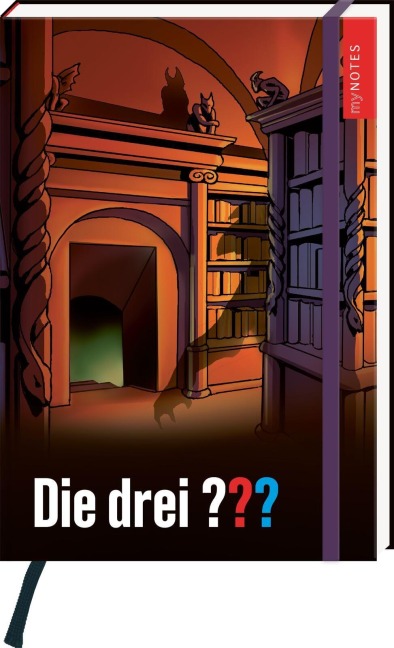 myNOTES Papeterie: Notizbuch A5 Die drei ??? - Die geheime Treppe - 