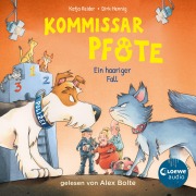 Cover-Bild zum Titel 'Kommissar Pfote (Band 4) - Ein haariger Fall' von 'Katja Reider'