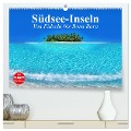 Südsee-Inseln. Von Fidschi bis Bora Bora (hochwertiger Premium Wandkalender 2025 DIN A2 quer), Kunstdruck in Hochglanz - Elisabeth Stanzer