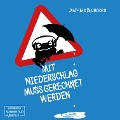 Cover-Bild zum Titel 'Mit Niederschlag muss gerechnet werden' von 'Mathias Blühdorn'