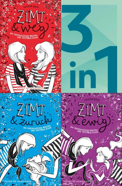 Zimt Staffel I Band 1-3 in einem Bundle: Zimt und weg / Zimt und zurück / Zimt und ewig - Dagmar Bach