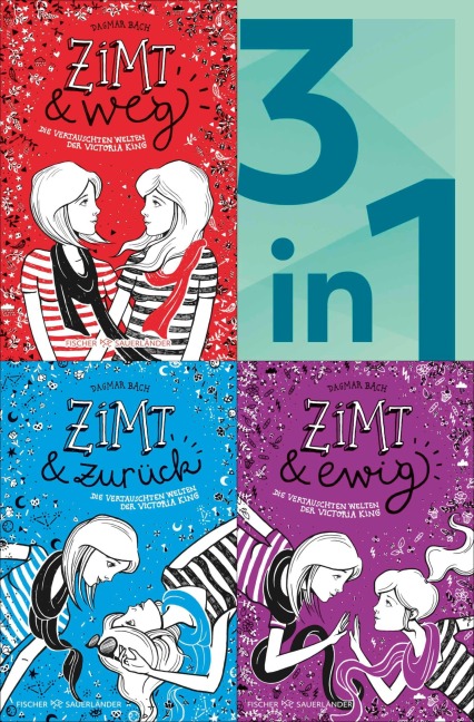Zimt Staffel I Band 1-3 in einem Bundle: Zimt und weg / Zimt und zurück / Zimt und ewig - Dagmar Bach