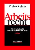 Cover-Bild zum Titel 'Arbeitsrecht' von 'Ulrich Preis, Stefan Greiner'