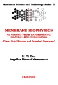 Cover-Bild zum Titel 'Membrane Biophysics: As Viewed from Experimental Bilayer Lipid Membranes' von 'H. T. Tien, A. Ottova-Leitmannova'