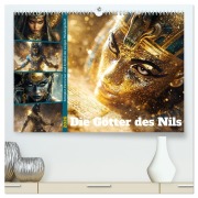 Cover-Bild zum Titel 'Die Götter des Nils (hochwertiger Premium Wandkalender 2026 DIN A2 quer), Kunstdruck in Hochglanz' von 'Steffen Gierok-Latniak'