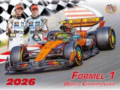 Cover-Bild zum Titel 'Formel 1 World Championship Kalender 2026' von 'Frank Pommer'