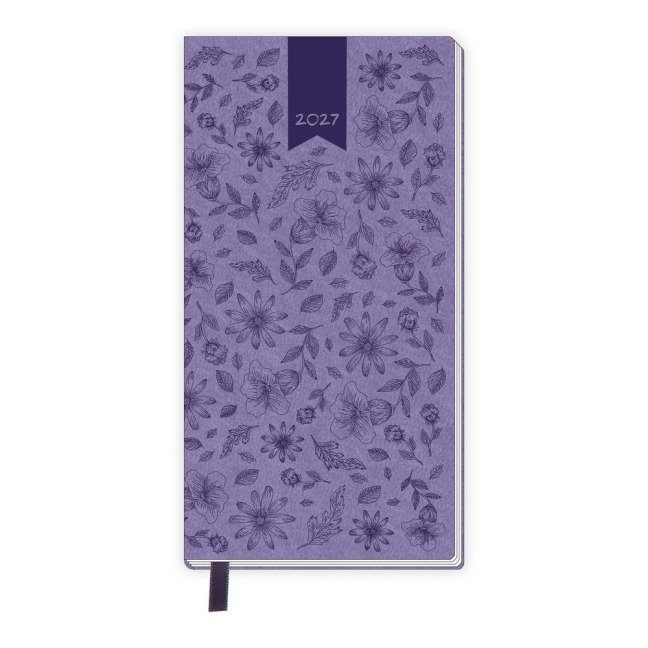 TRÖTSCH - Taschenterminer Soft Touch Blumen 2027 - 
