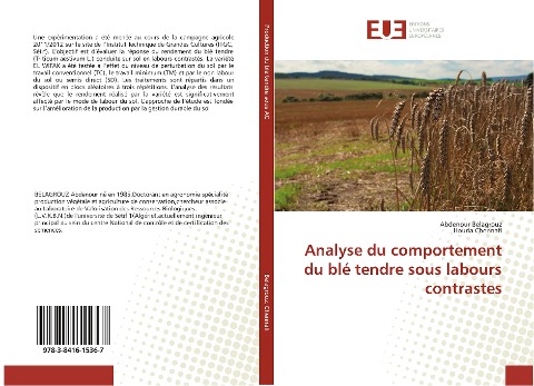 Analyse du comportement du blé tendre sous labours contrastes - Abdenour Belagrouz, Houria Chennafi