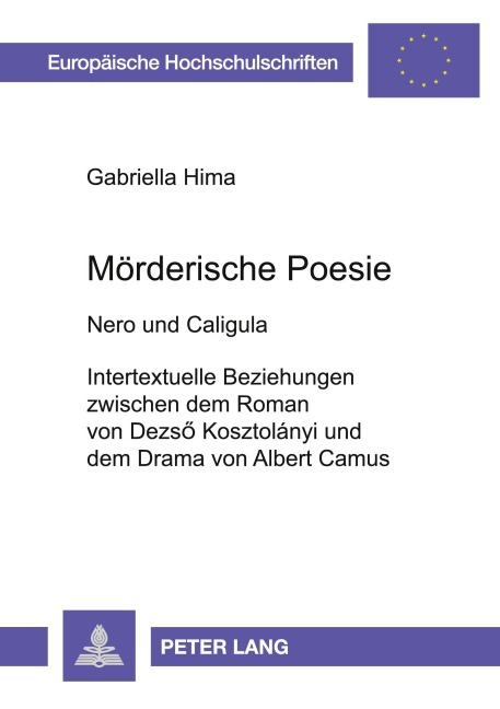 Mörderische Poesie - Gabriella Hima