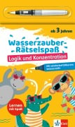 Cover-Bild zum Titel 'Klett Wasserzauber-Rätselspaß: Logik und Konzentration' von ''
