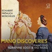 Cover-Bild zum Titel 'Divertissement D 823/Sonate in h-Moll' von 'Klavierduo Adrienne Soós & Ivo Haag'