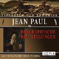 Cover-Bild zum Titel 'Biographische Belustigungen 2' von 'Jean Paul'