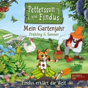 Cover-Bild zum Titel 'Findus erklärt die Welt: Mein Gartenjahr (Frühling & Sommer)' von 'Angela Strunck'