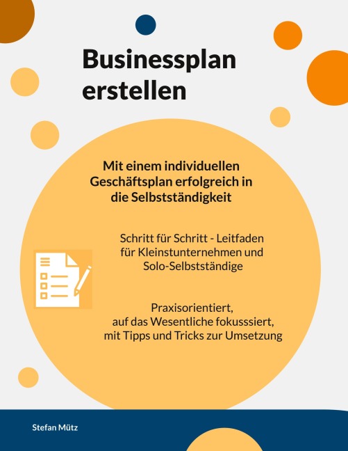 Businessplan erstellen - Stefan Mütz