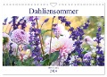 Dahliensommer (Wandkalender 2024 DIN A4 quer), CALVENDO Monatskalender - Gisela Kruse