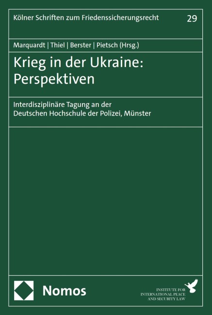 Krieg in der Ukraine: Perspektiven - 