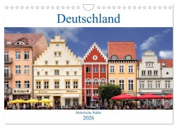 Cover-Bild zum Titel 'Deutschland - Malerische Städte (Wandkalender 2026 DIN A4 quer), CALVENDO Monatskalender' von 'Thomas Becker'