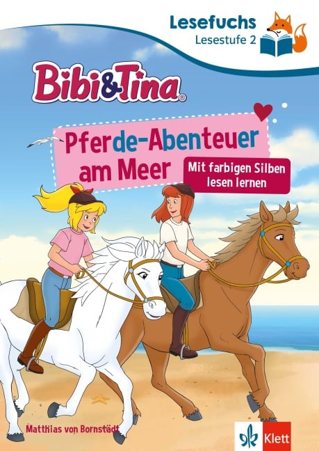 Lesefuchs Bibi & Tina: Pferde-Abenteuer am Meer Lesestufe 2 - 