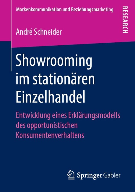 Showrooming im stationären Einzelhandel - André Schneider