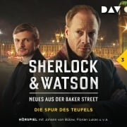 Cover-Bild zum Titel 'Sherlock & Watson ¿ Neues aus der Baker Street: Die Spur des Teufels (Fall 3)' von 'Viviane Koppelmann'