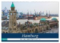Hamburg - Ahoi zur großen Hafenrundfahrt (Wandkalender 2024 DIN A2 quer), CALVENDO Monatskalender - Gabriele Krug