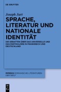 Cover-Bild zum Titel 'Sprache, Literatur und nationale Identität' von 'Joseph Jurt'