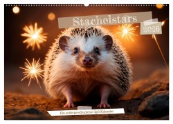 Cover-Bild zum Titel 'Stachelstars (Wandkalender 2026 DIN A2 quer), CALVENDO Monatskalender' von 'Heidi Spiegler'