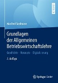 Grundlagen der Allgemeinen Betriebswirtschaftslehre - Manfred Bardmann
