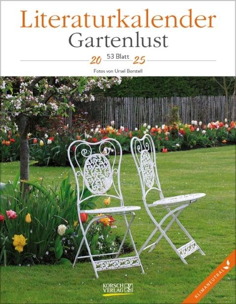 Literaturkalender Gartenlust 2025 - 