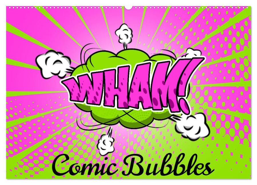 Comic Bubbles (Wandkalender 2026 DIN A2 quer), CALVENDO Monatskalender - Sell Pixs:Sell