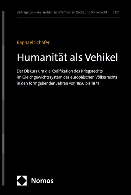 Humanität als Vehikel - Raphael Schäfer
