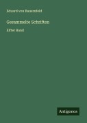 Cover-Bild zum Titel 'Gesammelte Schriften' von 'Eduard Von Bauernfeld'