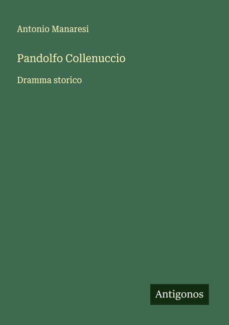 Pandolfo Collenuccio - Antonio Manaresi