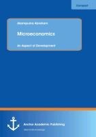 Microeconomics: An Aspect of Development - Akampurira Abraham