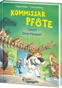 Cover-Bild zum Titel 'Kommissar Pfote (Band 9) - Tatort Dino-Museum' von 'Katja Reider'