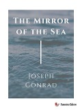 Cover-Bild zum Titel 'The mirror of the sea' von 'Joseph Conrad'