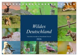 Wildes Deutschland (Tischkalender 2026 DIN A5 quer), CALVENDO Monatskalender - Andreas"aFriend" Freund