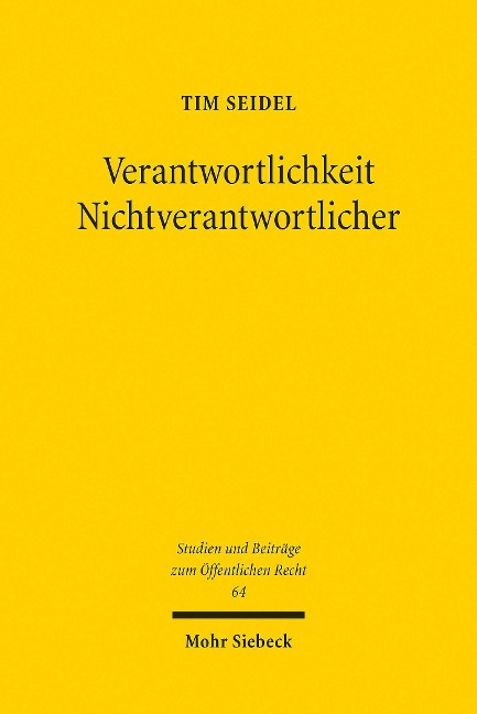 Verantwortlichkeit Nichtverantwortlicher - Tim Seidel