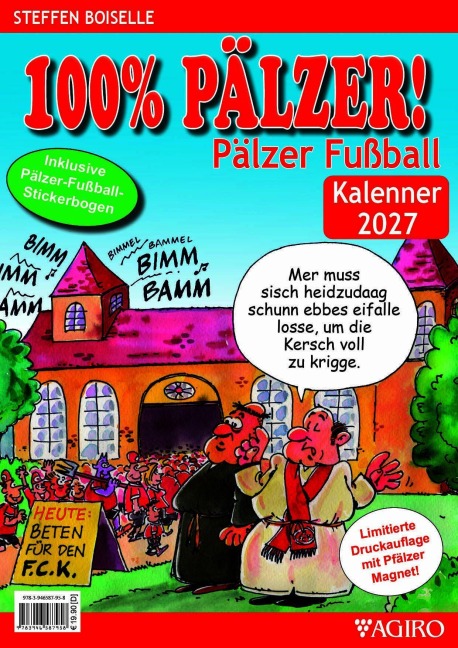 100% PÄLZER! Pälzer Fußball Kalenner 2027 - Steffen Boiselle