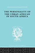 Cover-Bild zum Titel 'The Personality of the Urban African in South Africa' von 'C. de Ridder'