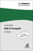 Cover-Bild zum Titel 'BGB AT kompakt' von 'Helmut Köhler'