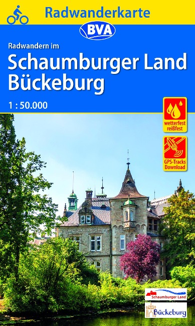 Radwanderkarte BVA Radwandern im Schaumburger Land / Bückeburg 1:50.000 - 