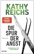 Cover-Bild zum Titel 'Die Spur der Angst' von 'Kathy Reichs'