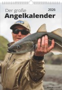 Cover-Bild zum Titel 'Der große Angelkalender 2026 - Bildkalender A3 (29,7x42 cm) - mit vielen Zusatzinformationen aus der Anglerwelt und Platz für Notizen - Wandkalender' von ''