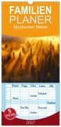 Cover-Bild zum Titel 'Familienplaner 2027 - Mystischer Nebel mit 5 Spalten (Wandkalender, 21 x 45 cm) CALVENDO' von 'Peter Roder'